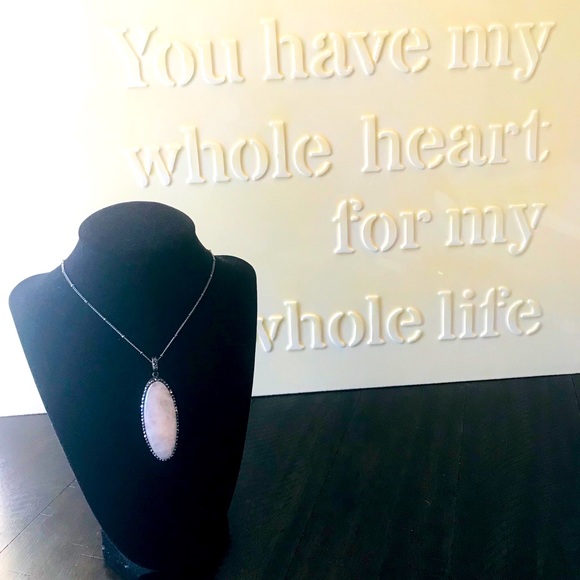 Rose quartz Necklace - Picture 2 of 6